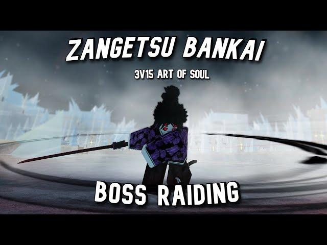 [Type Soul] BOSS RAIDING WITH ZANGETSU BANKAI