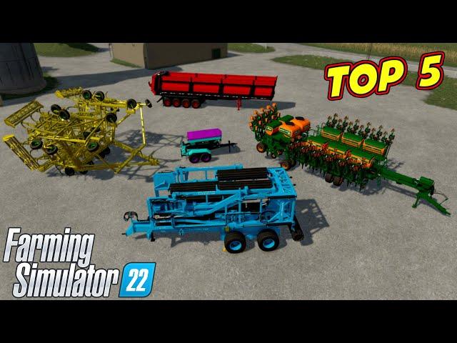 Top 5 Unrealistic Console Equipment Mods For Farming Simulator 22 Part 1