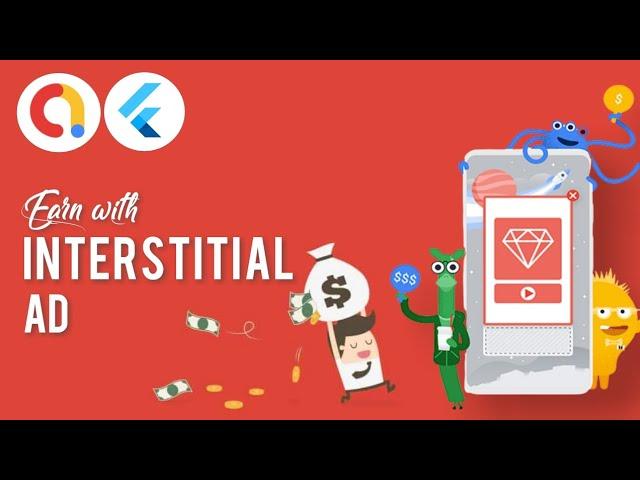 How to Integrate Flutter Admob Interstitial Ad? | Flutter Admob Integration | Flutter Admob Tutorial