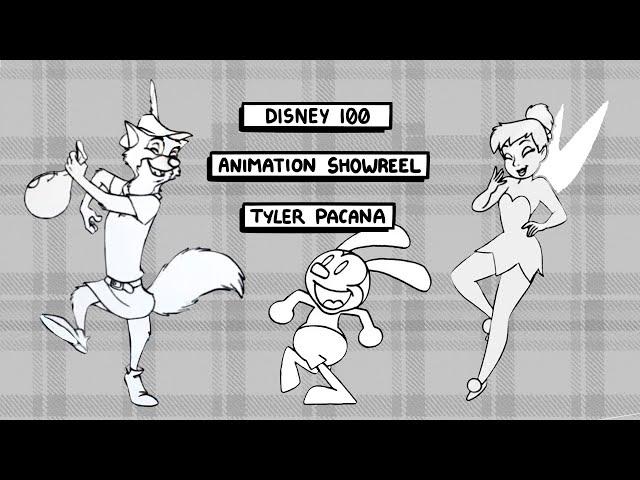 Disney 100 Animation ShowReel - Tyler Pacana