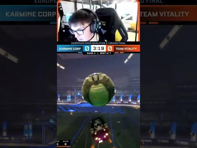 How to humiliate someone on Rocket League ️ #rocketleague #zenrl #shorts #vitality