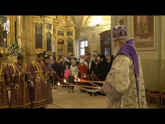 Патриарх Кирилл освятил храм сщмч. Климента, папы Римского, в Замоскворечье