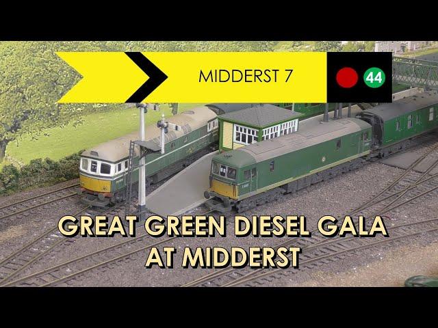 Great Green Diesel Gala at Midderst Preserved Railway