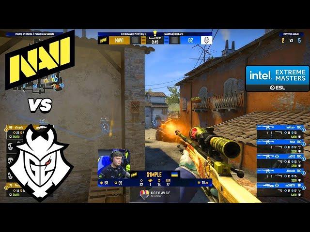 ALS S1MPLE UND MONESY DAS ERSTE MAL AUFEINANDER TRAFEN! - NaVi vs G2 - HIGHLIGHTS - IEM Katowice