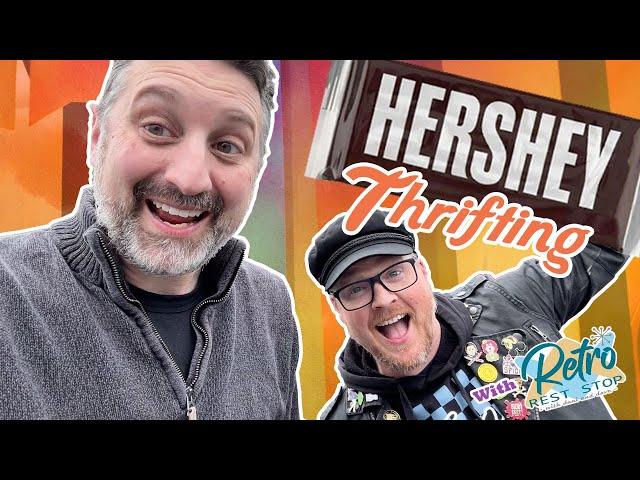 Hershey Thrifting with Retro Rest Stop!