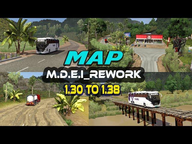 M.D.E.I_Map | Reworked v.1.30 & 1.38 ( Install + Link ) Euro Truck Simulator 2