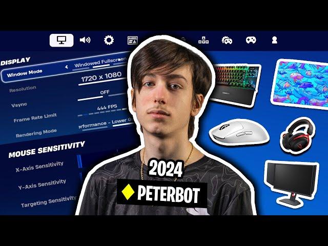 Peterbot FINALLY Reveals NEW SETUP & HIDDEN Settings! (BEST Settings)