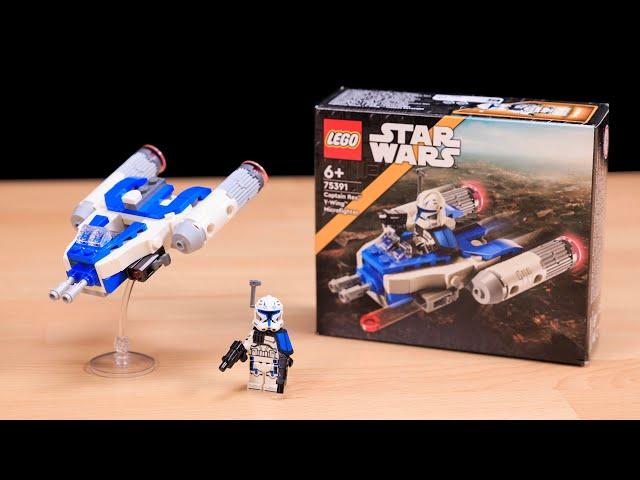 LEGO Star Wars Captain Rex Y-Wing REVIEW | Set 75391