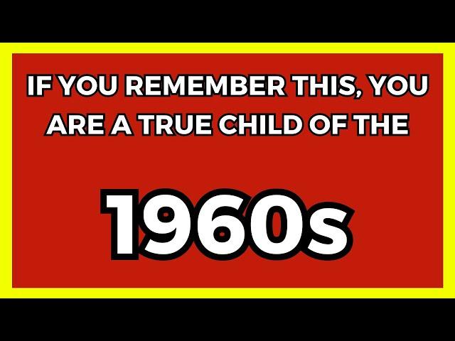 Are You Older Than 65? Test Your Memory With This 1960s Trivia Quiz!