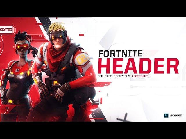 Fortnite Header - Speedart by EdwardDZN