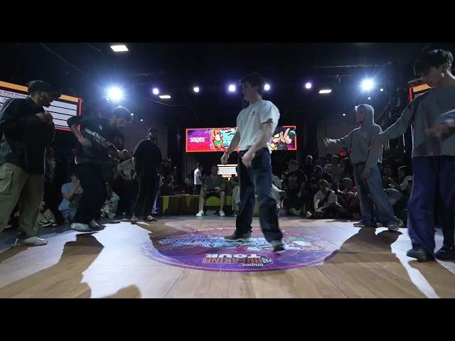 Alvin/Gravity/Jeffro Vs Dunes- Freestyle Session World Finals 2024 - Cypher 2 Prelims