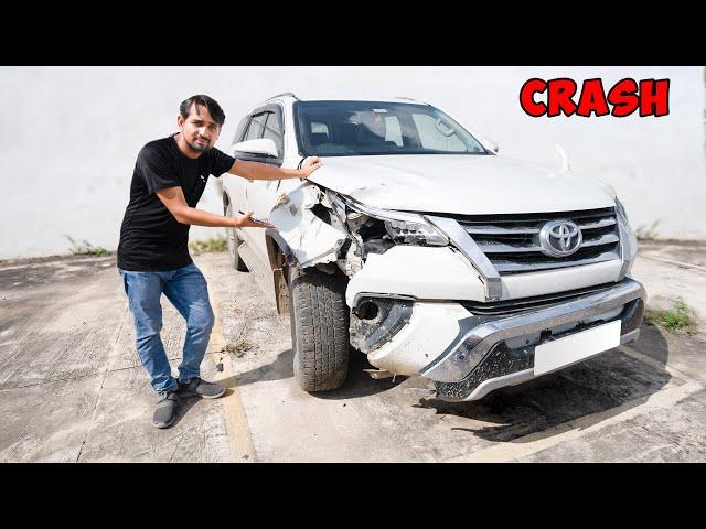 Fortuner ka accident Hogya 