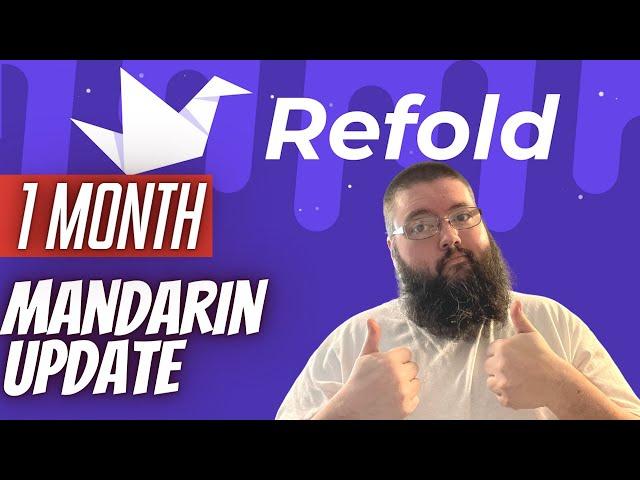 Refold 1 Month Mandarin Update | Migaku, Sentence Mining, Study, HSK