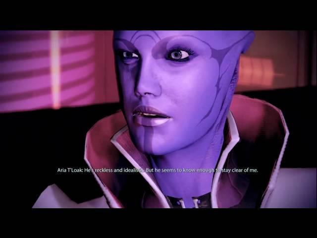 Mass Effect 2 - Meeting with Aria at Club Afterlife