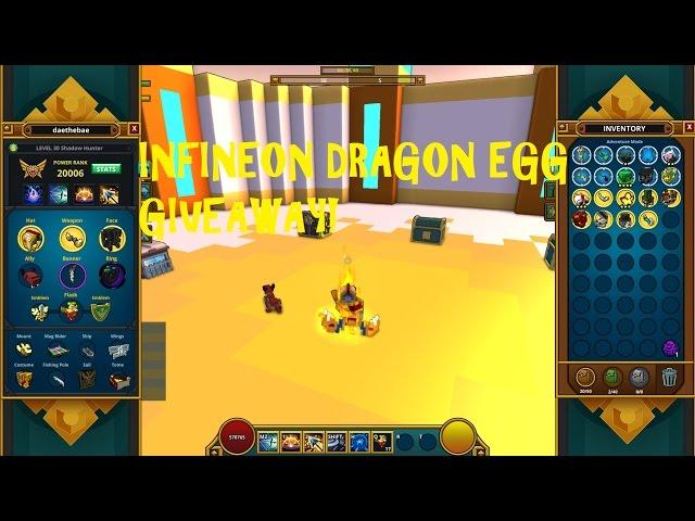 (Closed) GIVING AWAY INFINEON DRAGON EGG! | Trove giveaway #2