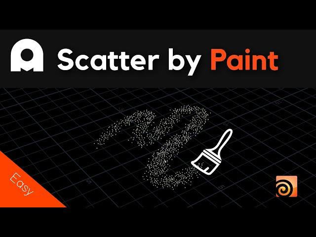 All About Scattering - 002 - Scatter By Painting On Surface - Houdini Tutorial Beginners