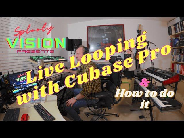 Live LOOPING with CUBASE Pro & HOW to do it