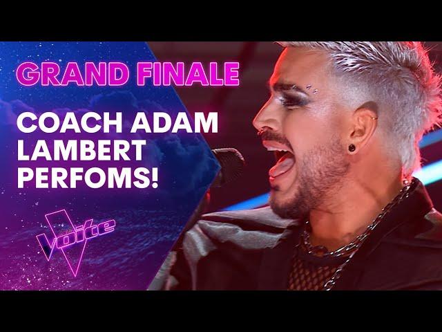 Coach Adam Lambert Sings His Hit Song Whataya Want From Me | The Grand Finale | The Voice Australia