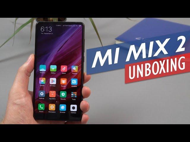 Xiaomi Mi Mix 2 Unboxing & Hands-On Review. Mi Mix 2S unboxing soon