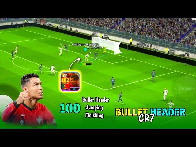 Bullet Header C. Ronaldo is Cooking  Edged Crossing x Bullet Header 🫡 PES EMPIRE •