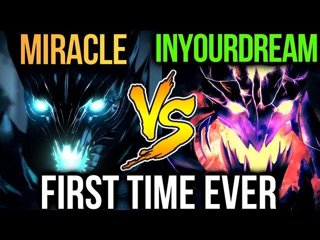 First Time Miracle- vs Inyourdream - SEA Battle Dota2