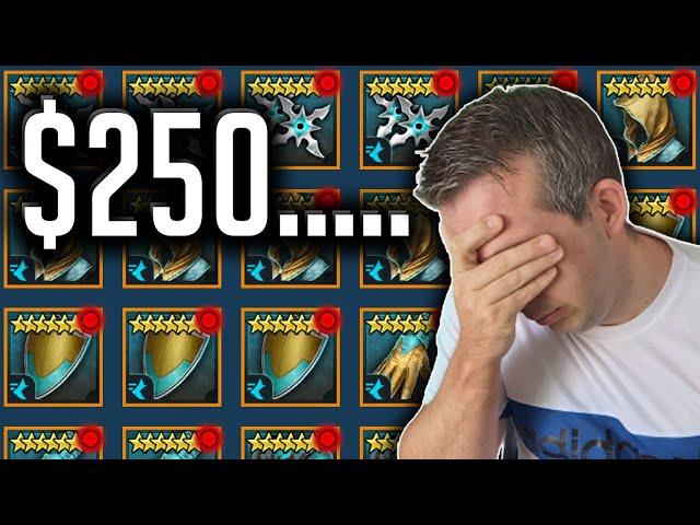 OUTRAGEOUS... FARMING SPEED GEAR WITH MONEY! | Raid: Shadow Legends