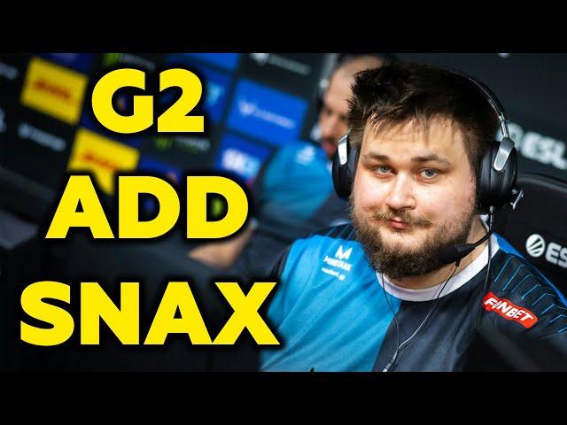 Snax To G2 Is.. Actually Good?