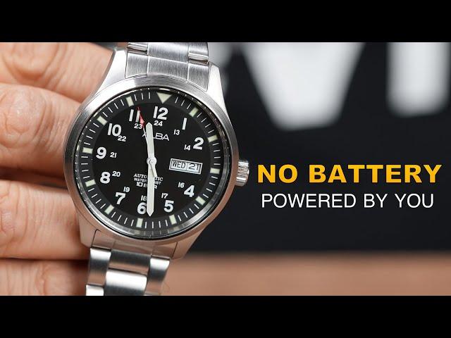 No battery or winding needed full Automatic Watch - ALBA Seiko Sub Brand