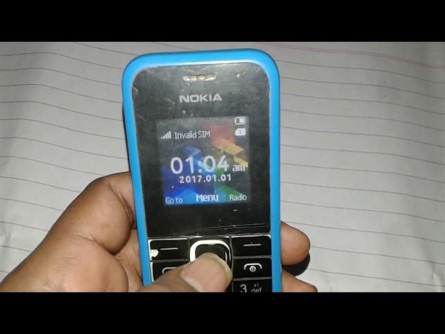 Nokia 105 rm1133 imei chane code!Nokia 105 rm 1133 sim card registraion failed!nokia 105 invalid sim