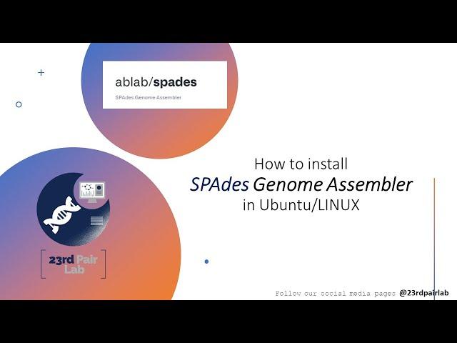 How to Install SPAdes in UBUNTU/LINUX