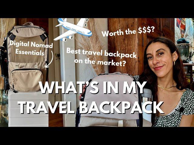 WHAT'S IN MY TRAVEL BAG AS A DIGITAL NOMAD 2023 | Travel Essentials |TropicFeel Hive Backpack