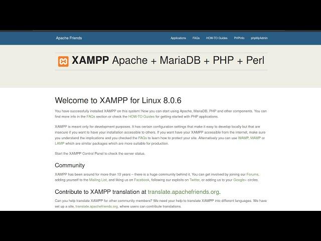 run php file in visual studio code with xampp on ubuntu 20.4 lts