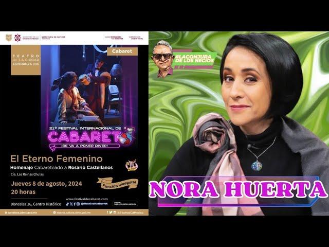 #EnVivo : NORA HUERTA nos habla del ETERNO FEMENINO - #LaConjuradelosNecios #DéjenseAhí #EsNeta?