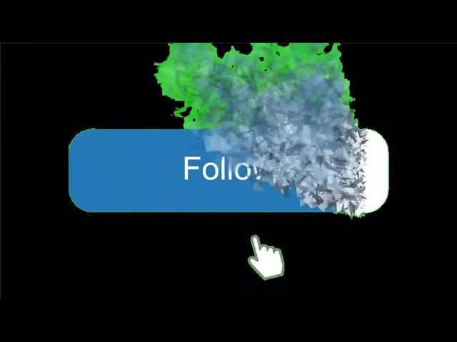 Instagram follow button green screen || No Copyright Video