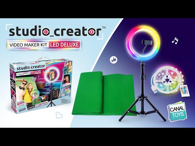 Studio Creator Video Maker Kit LED Deluxe | Canal Toys