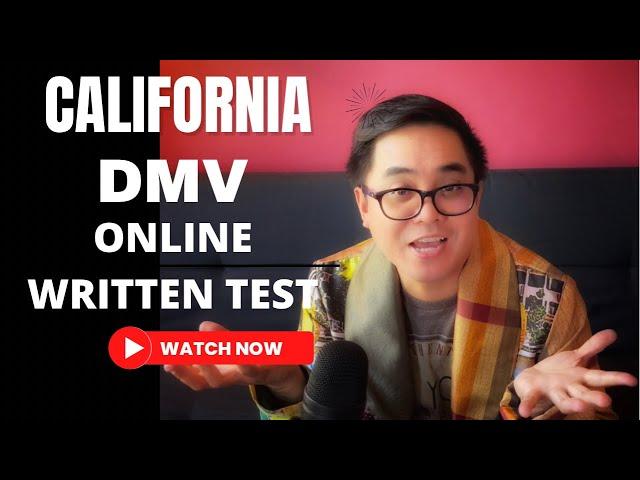 CALIFORNIA DMV ONLINE TEST 2022 | DRIVING KNOWLEDGE TEST