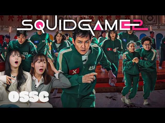 Korean Girls React To Squid Game: Season 2 | Official Teaser & Trailer | 𝙊𝙎𝙎𝘾