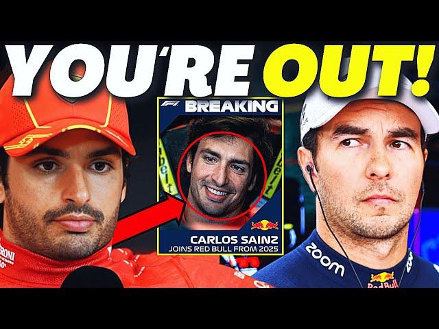 HUGE BOMBSHELL For SERGIO PEREZ After CARLOS SAINZ'S SHOCKING STATEMENT! | F1 NEWS