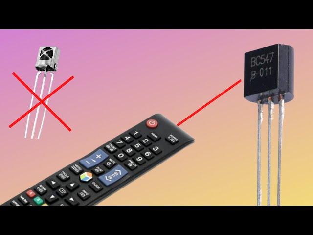 Use a BC547 Transistor as an IR Sensor / Alternative Electronics