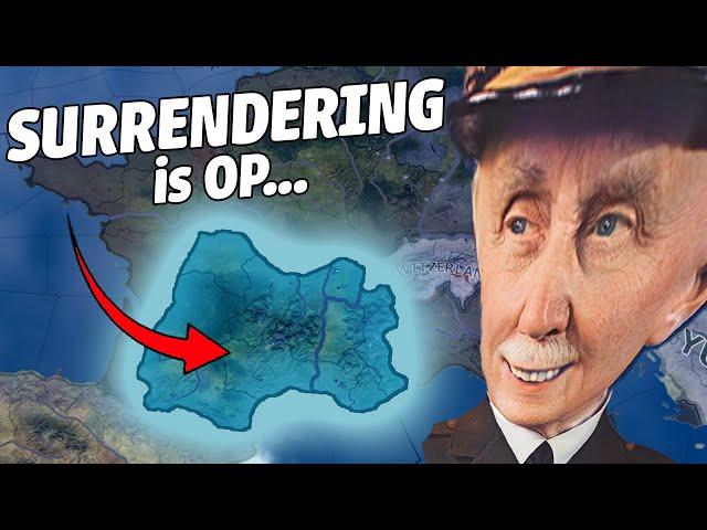 Surrendering makes France STRONGER??? | Hoi4