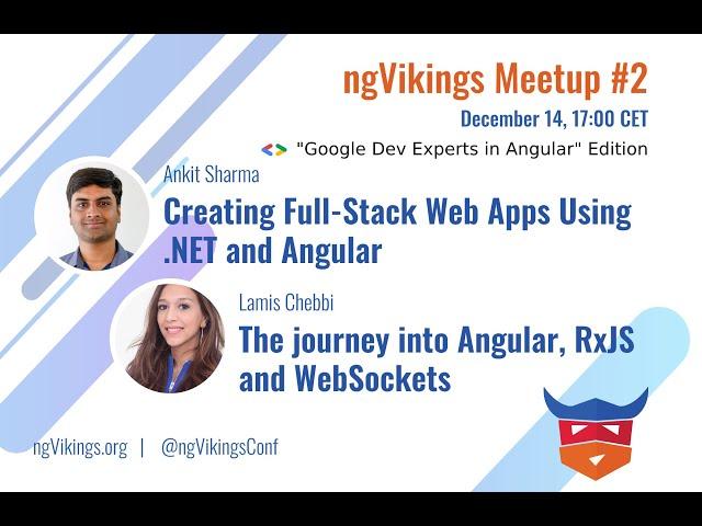 ngVikings Meetup #2: Full-Stack Web Apps Using .NET and Angular, Using Angular + RxJS + WebSockets