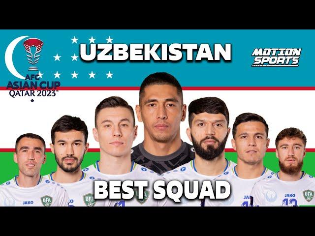 UZBEKISTAN Official Squad AFC Asian Cup | AFC Asian Cup #afc