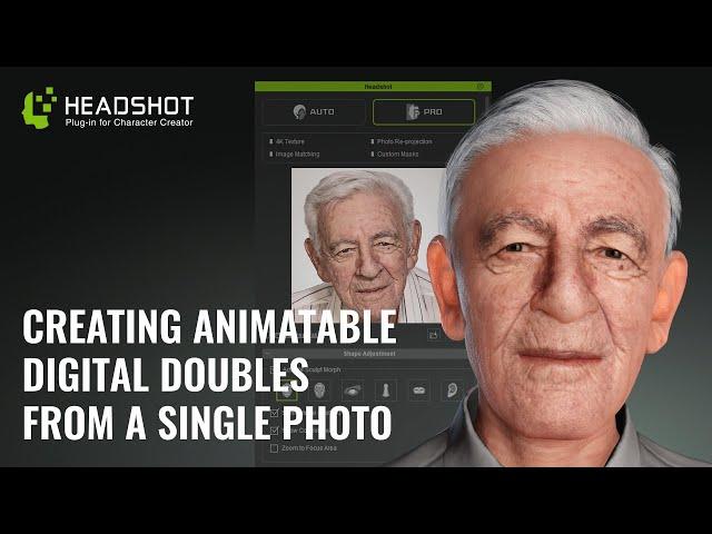 Creating Animatable Digital Doubles from a Single Photo - by 3Dtest