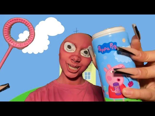 1 Minute ASMR~ There’s something in Your Eye (Peppa Pig tingles) 🫶