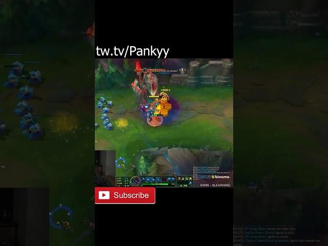 PANKY YAT ULAN EZİKKKK #shorts #leagueoflegends #leagueoflegends #pankylol