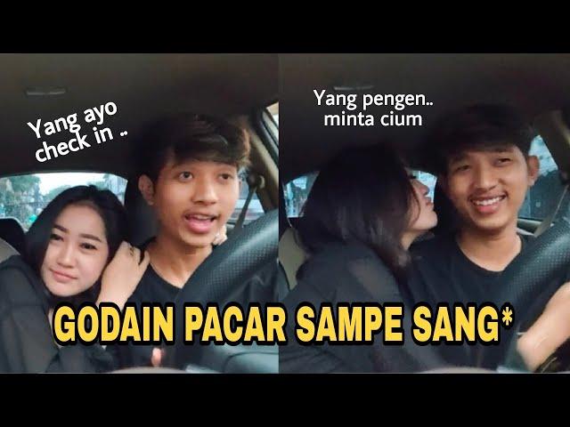 GODAIN PACAR PAS LAGI NYETIR!SAMPE GAK KUAT NAHAN!!!