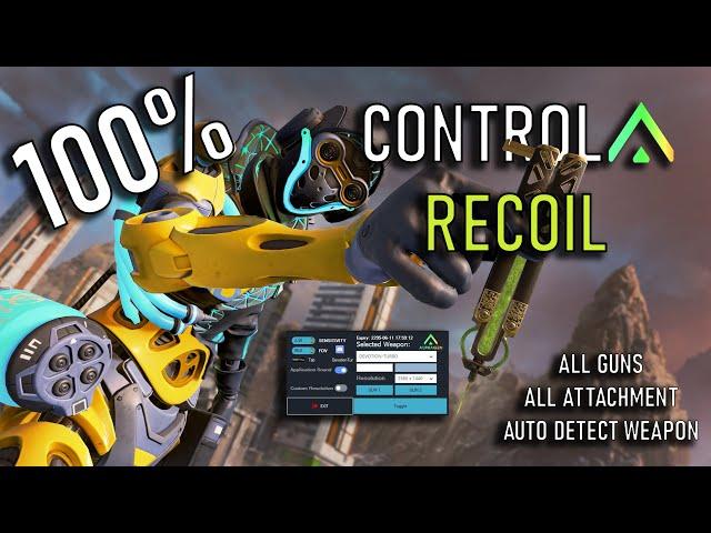 Apex Recoil Control: Tutorial ( AUTO WEAPON DETECTION )