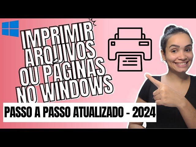 Como Imprimir no Computador