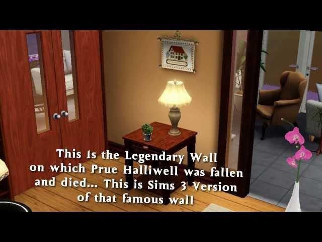 Charmed Prue's Death Scene+The Legendary Wall on Sims 3