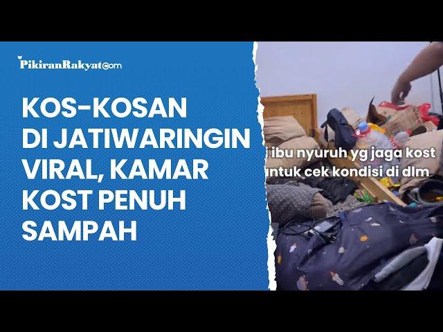 Kos-Kosan di Jatiwaringin Viral, Kamar Kost Penuh Sampah Diduga Alami Hoarding Disorder